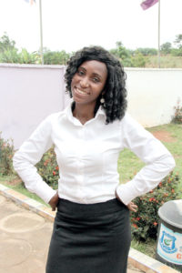 Die Schulgründerin Doris Ewusi Mensah ist 31 Jahre alt, verheiratet und Mutter eines Sohnes.